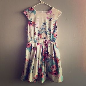 Summer Floral Print Dress